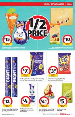 Coles Catalogue Easter Grocery Sale 8 - 14 Apr 2020