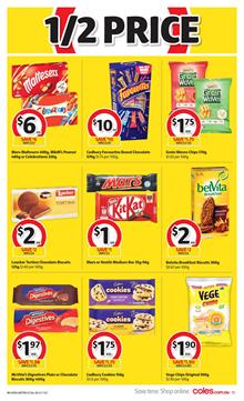 Coles Easter Snack Sale 1 - 7 Apr 2020