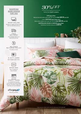 Myer Bedroom Sale 21 April 2020 | Catalogue Products