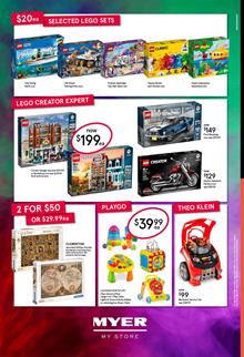 Myer Catalogue Easter LEGO Sale 27 Mar - 26 Apr 2020