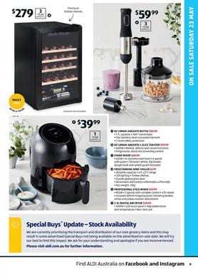 ALDI Kitchen Style 23 May 2020 Catalogue Prices