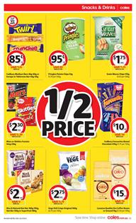 Coles Catalogue Snack Sale 20 - 26 May 2020