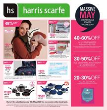 Harris Scarfe Catalogue Sale 6 - 12 May 2020