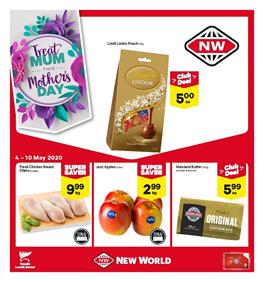 New World Mailer Mother's Day Sale 4 - 10 May 2020