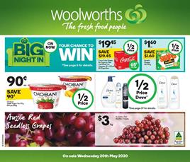 Woolworths Catalogue Grocery 20 - 26 May