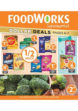 Foodworks Catalogue Grocery 29 Jul - 4 Aug 2020
