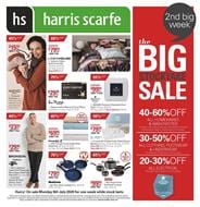 Harris Scarfe Catalogue Stocktake Sale 2nd Big Week 2020