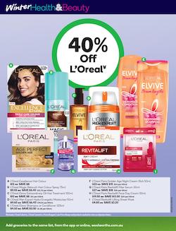 Woolworths Catalogue Winter Beauty Sale