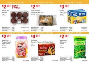 Costco Catalogue Deals Warehouse-Only 27 Sep - 11 Oct 2020