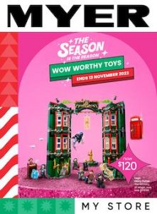 Myer Catalogue Holiday Toys Nov 2022