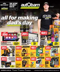 Autobarn Catalogue August 12 - September 9, 2025 All For Making Dads Day