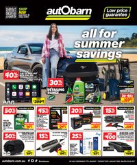 Autobarn Catalogue January 6 - 20, 2026 All For Summer Savings