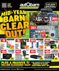 Autobarn Catalogue June 30 - July 22, 2025 Mid-Year Barn Clear Out!