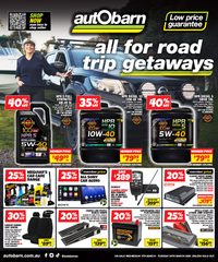 Autobarn Catalogue March 3 - 24, 2026 All For Road Trip Getaways