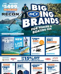 Big BCF Catalogue August 3 - 17, 2025 ing Brands For Fishing & Boating Fun