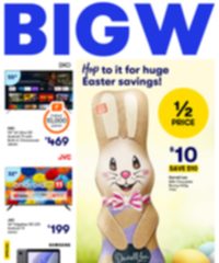 Big W Catalogue Easter 14 27 Mar 2024 page 1 thumbnail