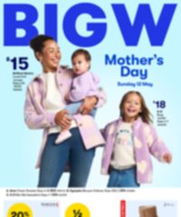 Big W Catalogue Mother\'s Day 2024 page 1 thumbnail