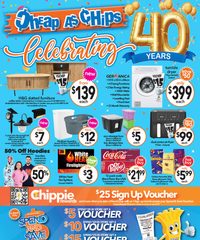 Cheap As Chips Catalogue April 15 - 29, 2025 Celebrating 40 Years