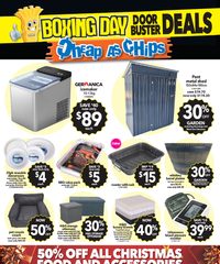 Cheap As Chips Catalogue December 23, 2025 - January 6, 2026 Boxing Day Door Buster Deals