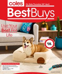 Coles Catalogue April 24 - May 8, 2025 Best Buys - Live Your Best Pet Life