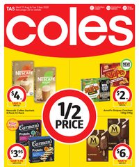 Coles Catalogue August 27 - September 2, 2025 TAS METRO
