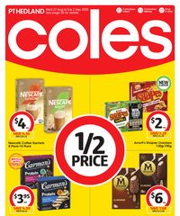 Coles Catalogue August 27 - September 2, 2025 WA PT HEDLAND