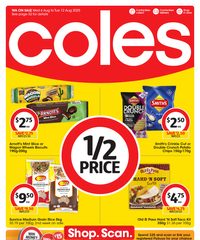 Coles Catalogue August 6 - 12, 2025 WA METRO