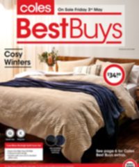 Coles Catalogue Best Buys 3 9 May 2024 page 1 thumbnail