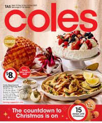 Coles Catalogue December 10 - 16, 2025 TAS METRO