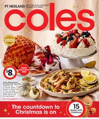 Coles Catalogue December 10 - 16, 2025 WA PT HEDLAND