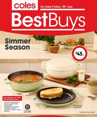 Coles Catalogue July 18 - 31, 2025 Best Buys - Simmer Season