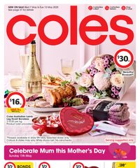 Coles Catalogue May 6 - 13, 2025 NSW METRO