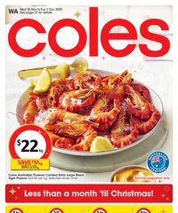 Coles Catalogue November 26 - December 2, 2025 WA METRO
