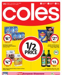 Coles Catalogue October 1 - 7, 2025 VIC METRO