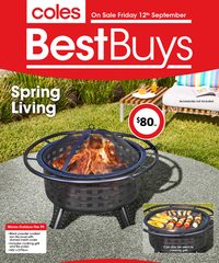 Coles Catalogue September 12 - 25, 2025 Best Buys - Spring Living