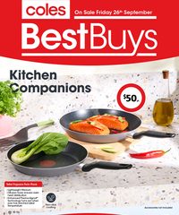 Coles Catalogue September 26 - October 9, 2025 Best Buys - Kitchen Companions