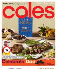Coles Catalogue September 3 - 9, 2025 WA PT HEDLAND