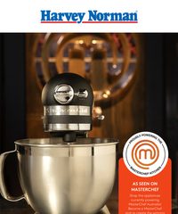 Harvey Norman Catalogue As Seen on MasterChef July 25 - August 21, 2025