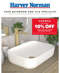 Harvey Norman Catalogue August Bathroom August 13 - 30, 2026