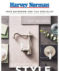 Harvey Norman Catalogue Bathroom Style April 3 - 27, 2025