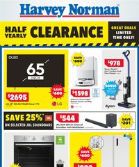 Harvey Norman Catalogue Electrical Clearance June 4 - 18, 2025