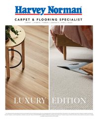 Harvey Norman Catalogue HN August Flooring August 7 - 25, 2025