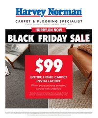 Harvey Norman Catalogue HN Carpet & Flooring Black Friday Sale November 13 - December 3, 2025