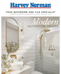 Harvey Norman Catalogue Modern Bathroom Trends August 7 - 31, 2025