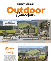 Harvey Norman Catalogue Outdoor Furniture Collection August 28 - September 30, 2025