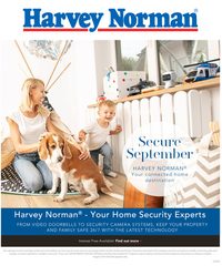 Harvey Norman Catalogue Security September September 18 - 30, 2025