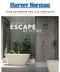 Harvey Norman Catalogue The Perfect Escape at Home May 8 - 25, 2025