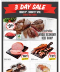 IGA Catalogue 3Day Sale 19 21 Apr 2024 page 1 thumbnail