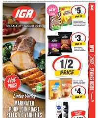 IGA Catalogue August 27 - September 2, 2025 WA Large