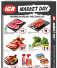 IGA Catalogue Market Day 26 April 2024 page 1 thumbnail